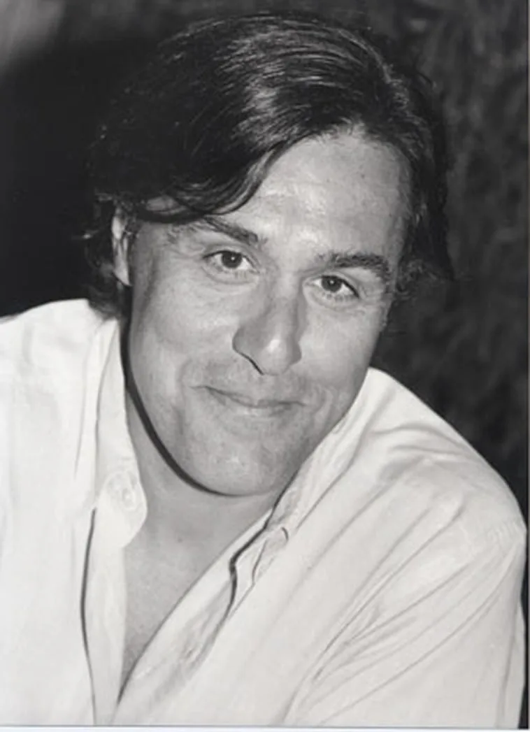 Baudilio Ruiz, a black and white portrait
