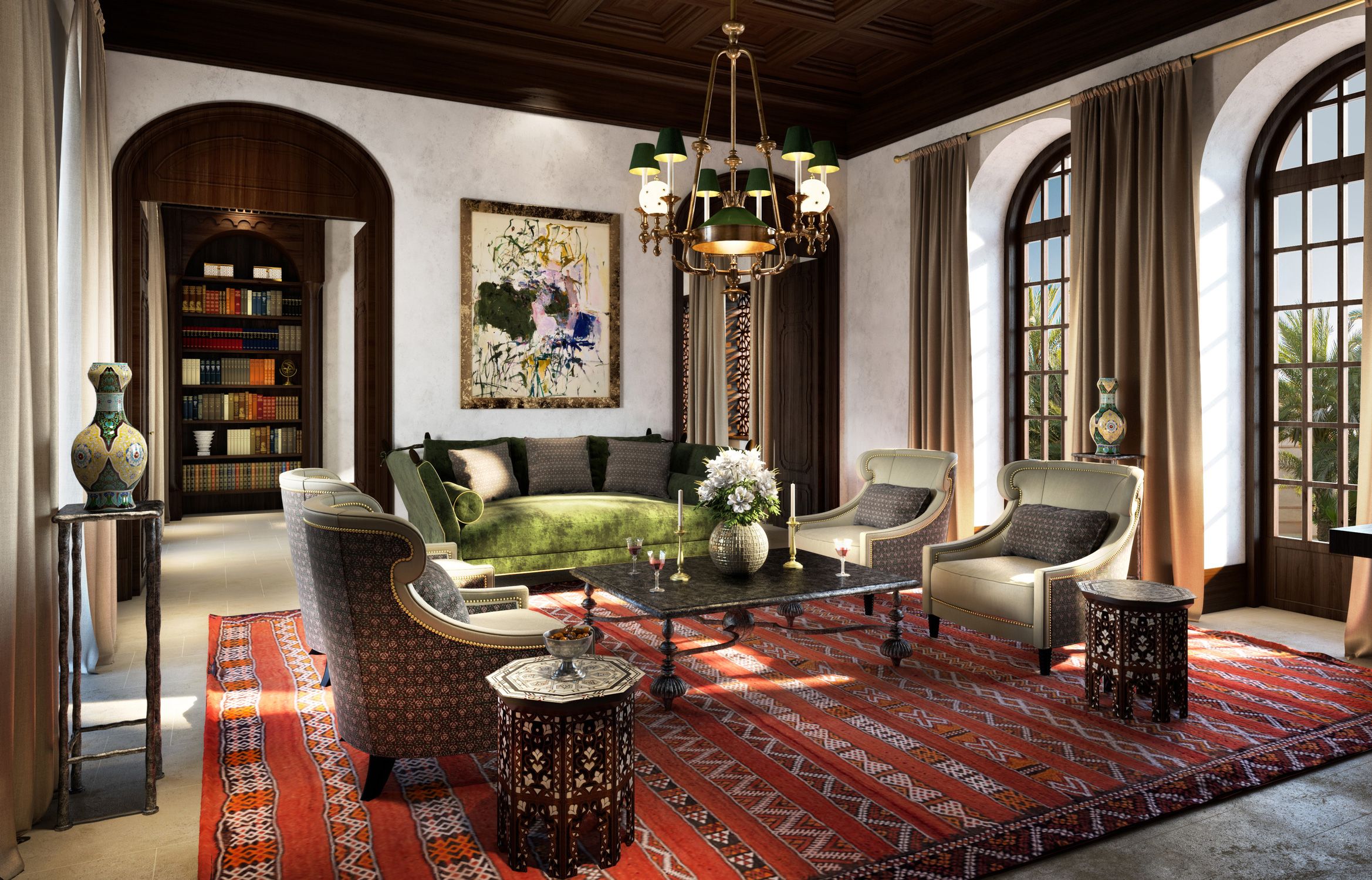 Al Hamra Living room