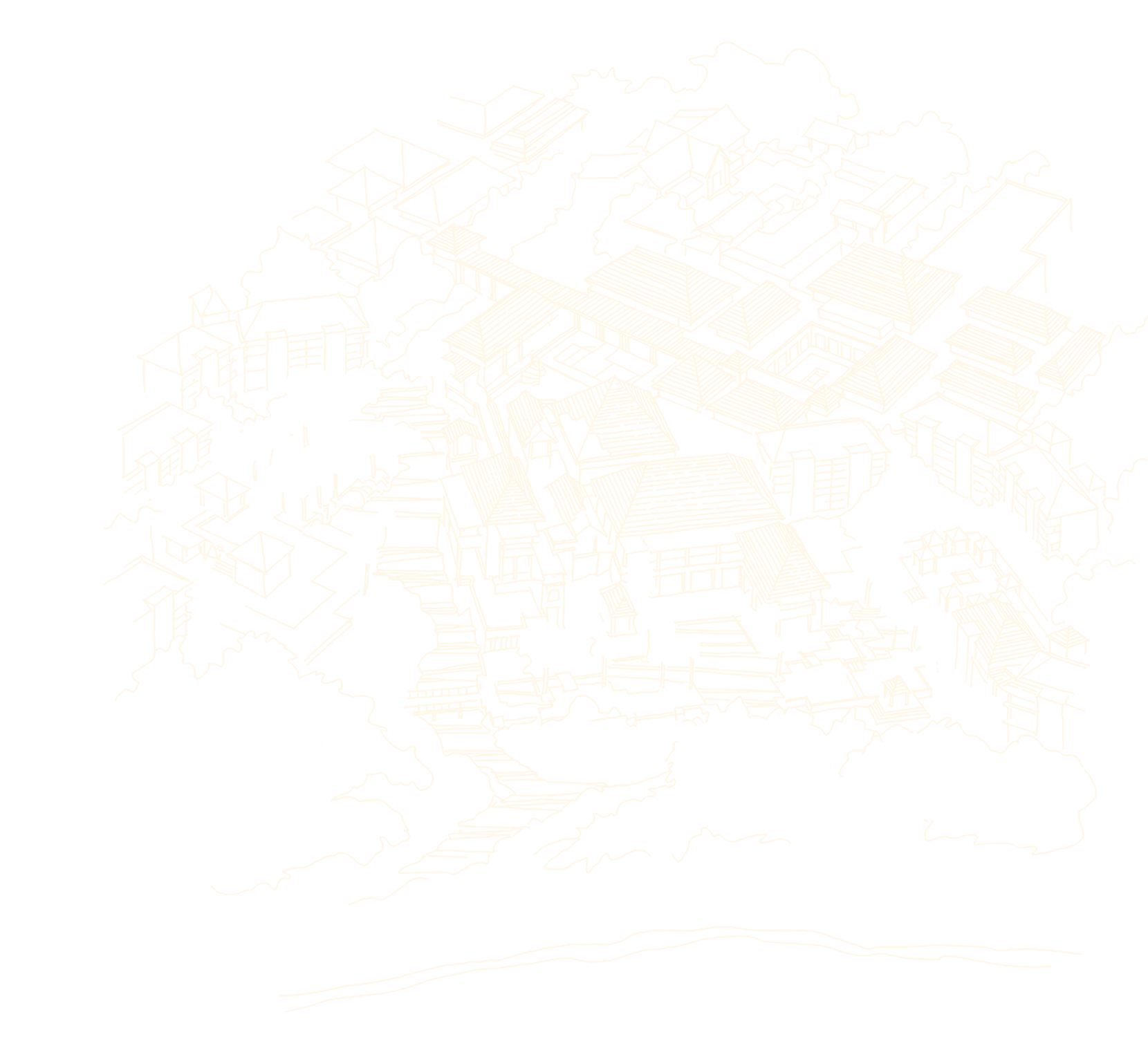 Master Planning sketch illustration