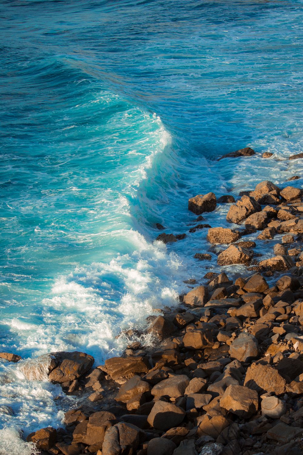 Water on shore