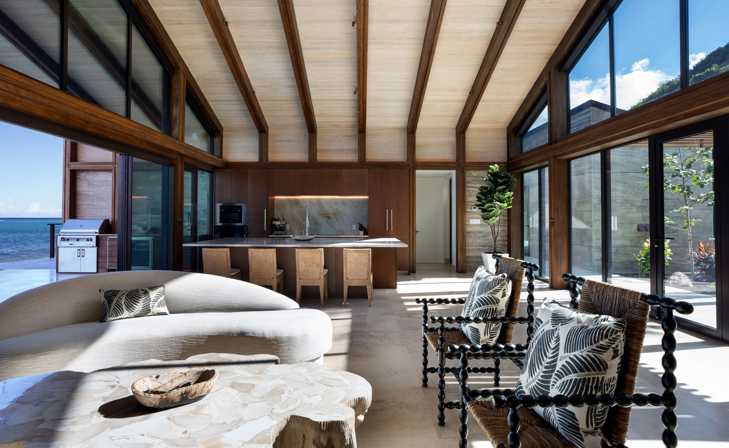 Oil Nut Bay Interior Room