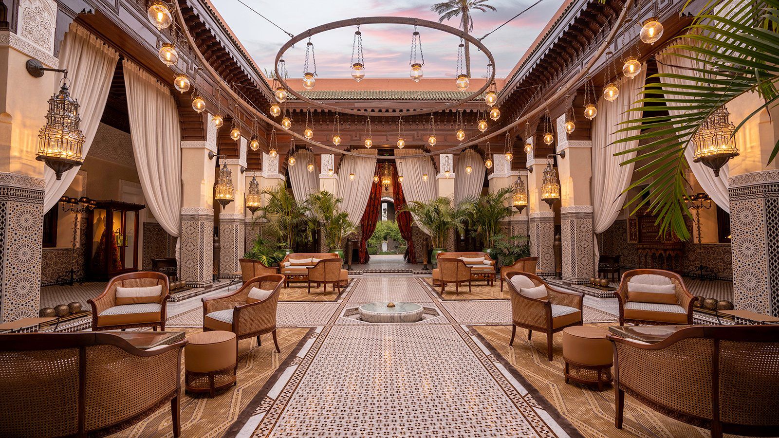 Royal Mansour Interior Courtyard