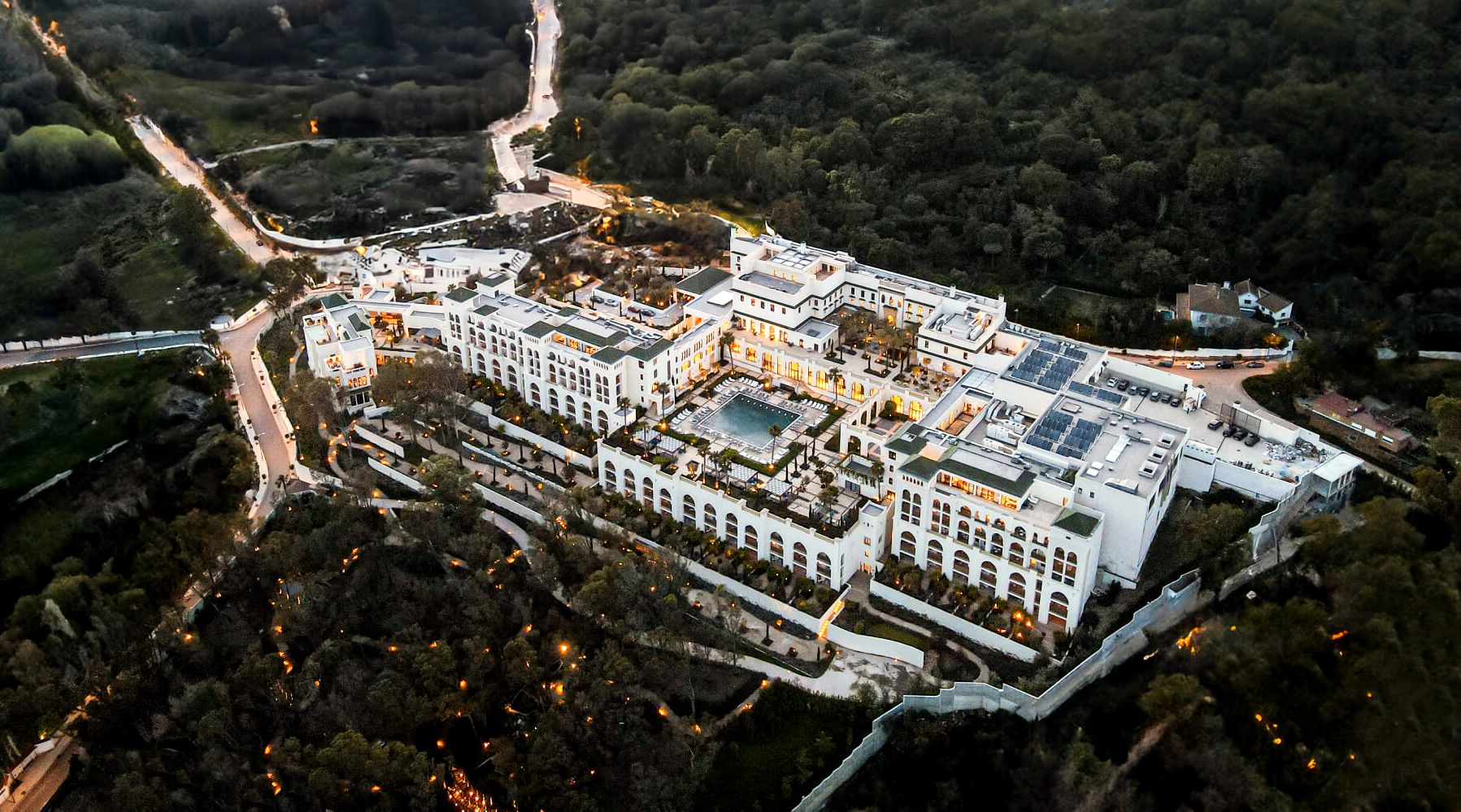 Fairmont Tazi Palace Aerial View