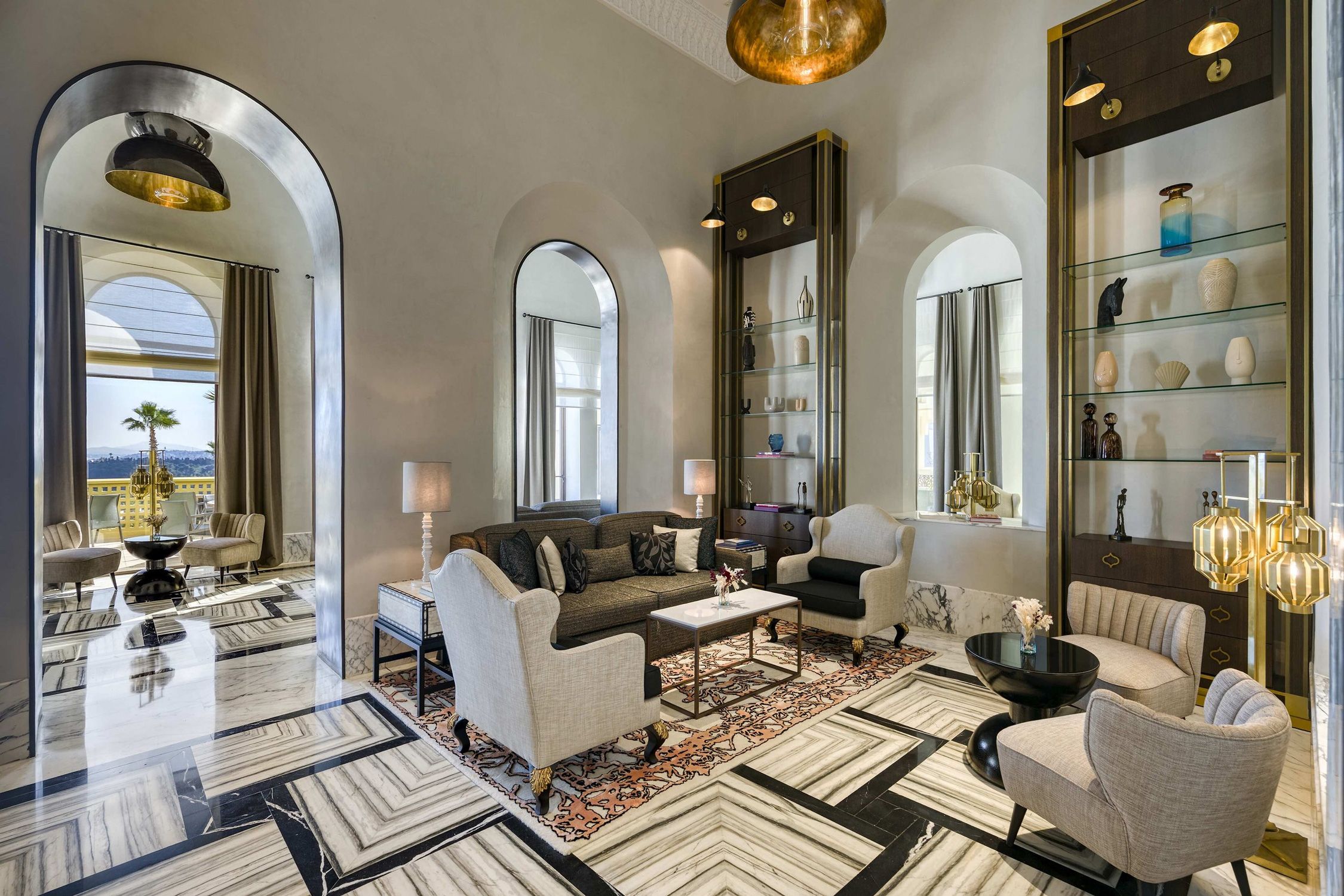 Tazi Palace Living room