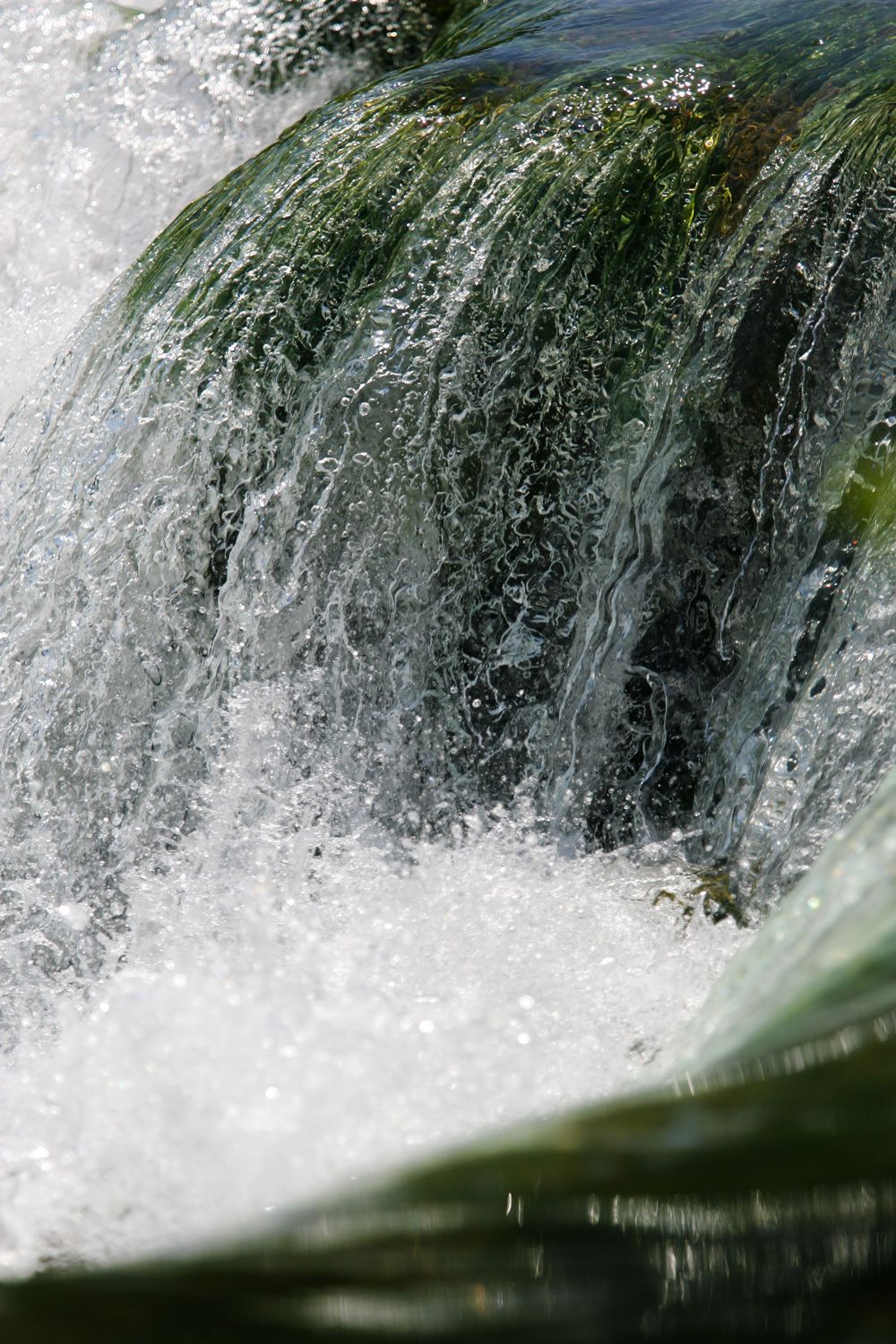Water flowing