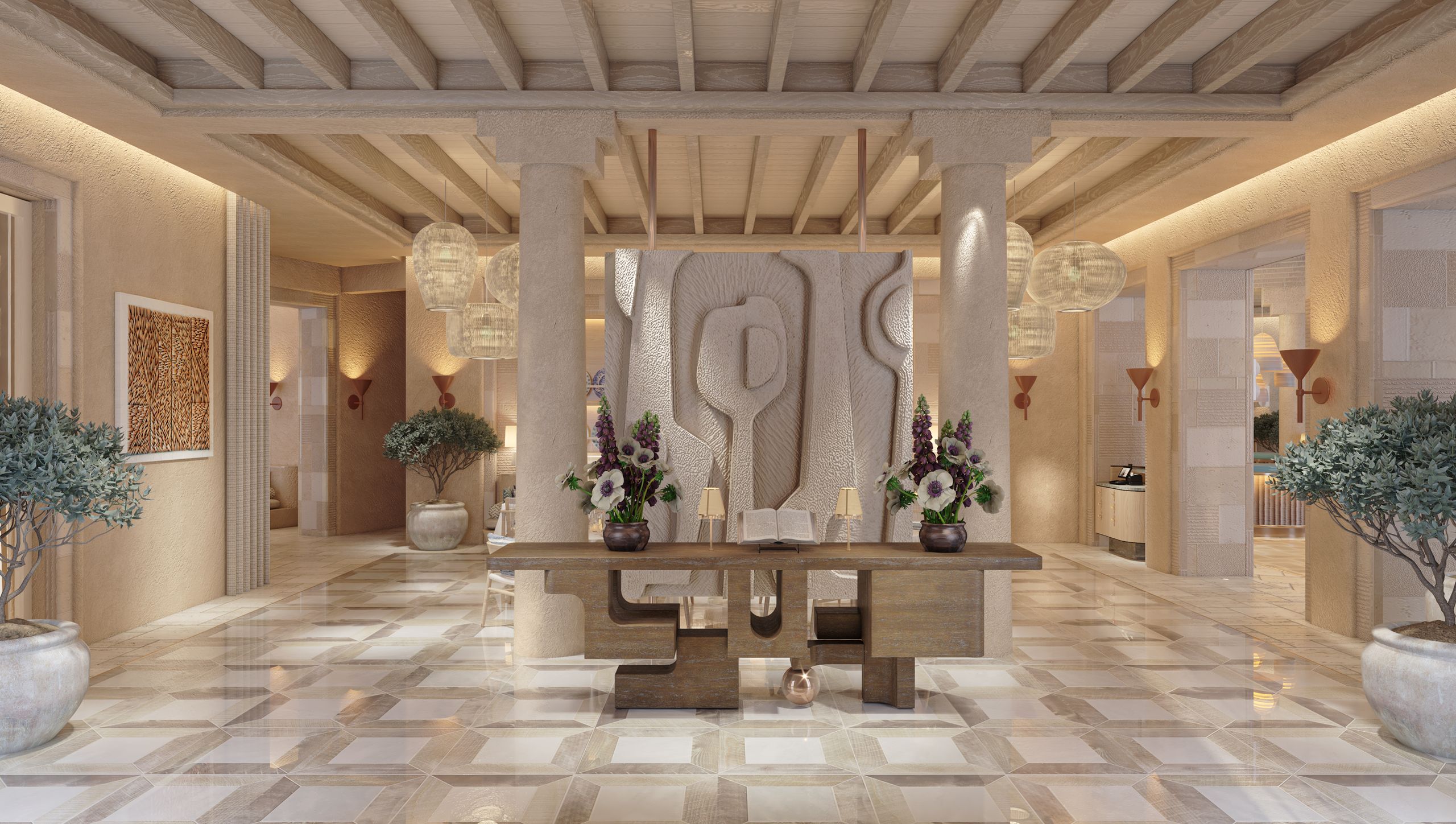 Hotel Lobby