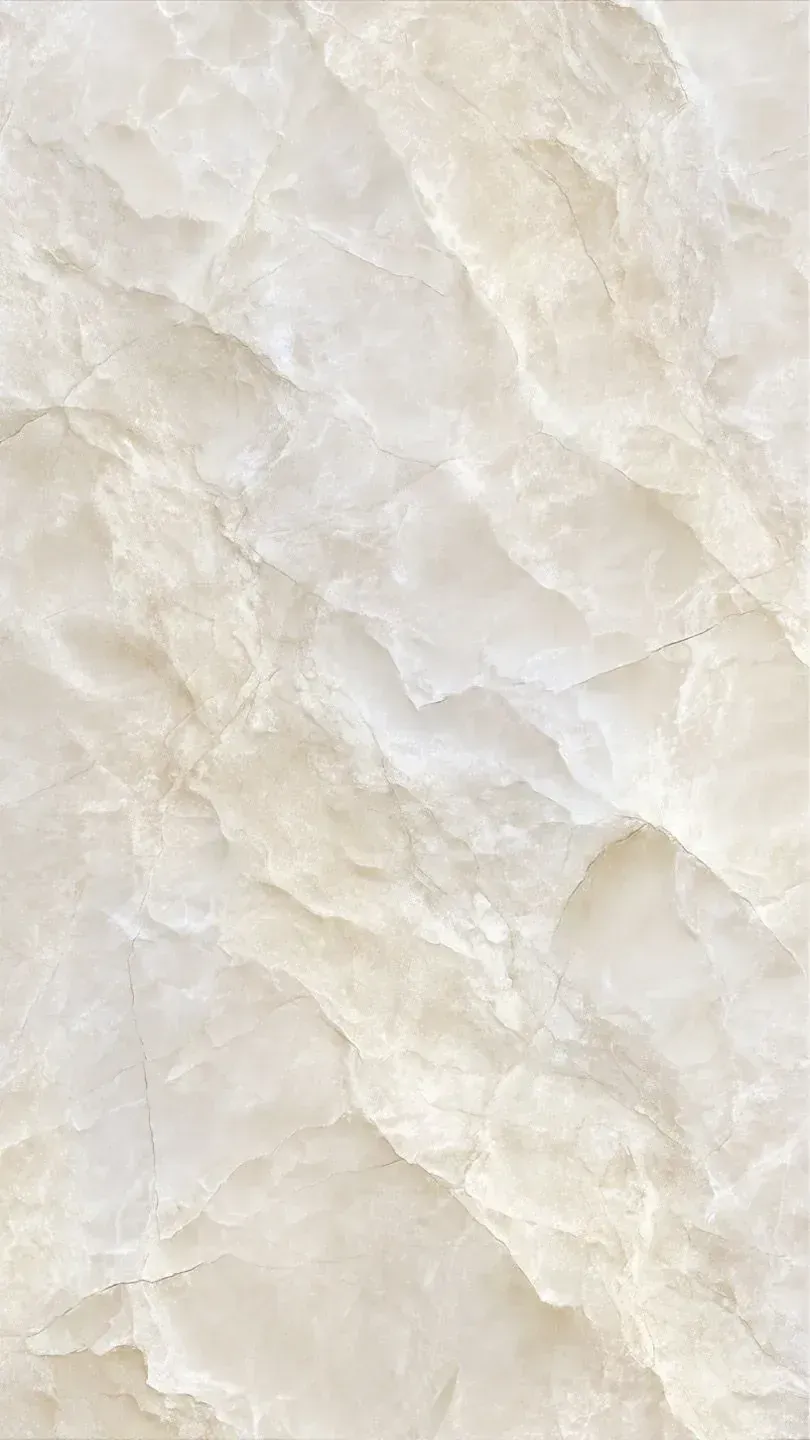 Cream marble, veined
