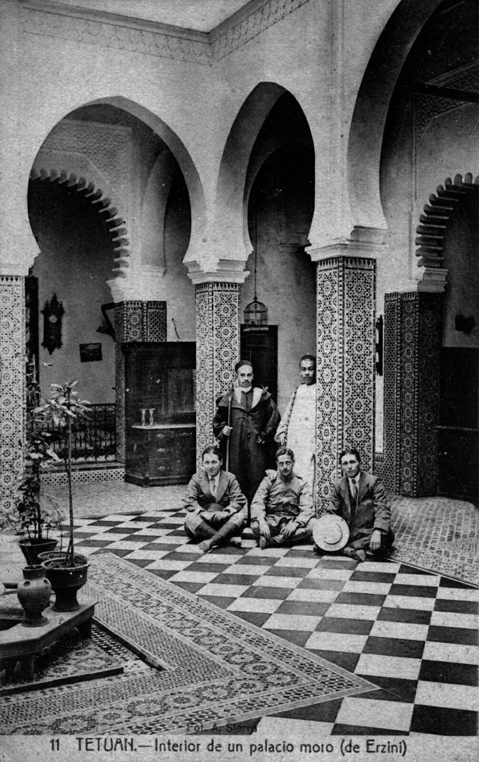 Inside of a Tetuan Palace